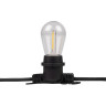Гирлянда уличная JAZZWAY БЕЛТ-ЛАЙТ PBL-S40/L24+1.5 Black E27 IP65 24м 5058255