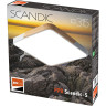 Светильник светодиодный потолочный JAZZWAY PPB SCANDIC-S 24W 4000K GR/W IP20 5037359